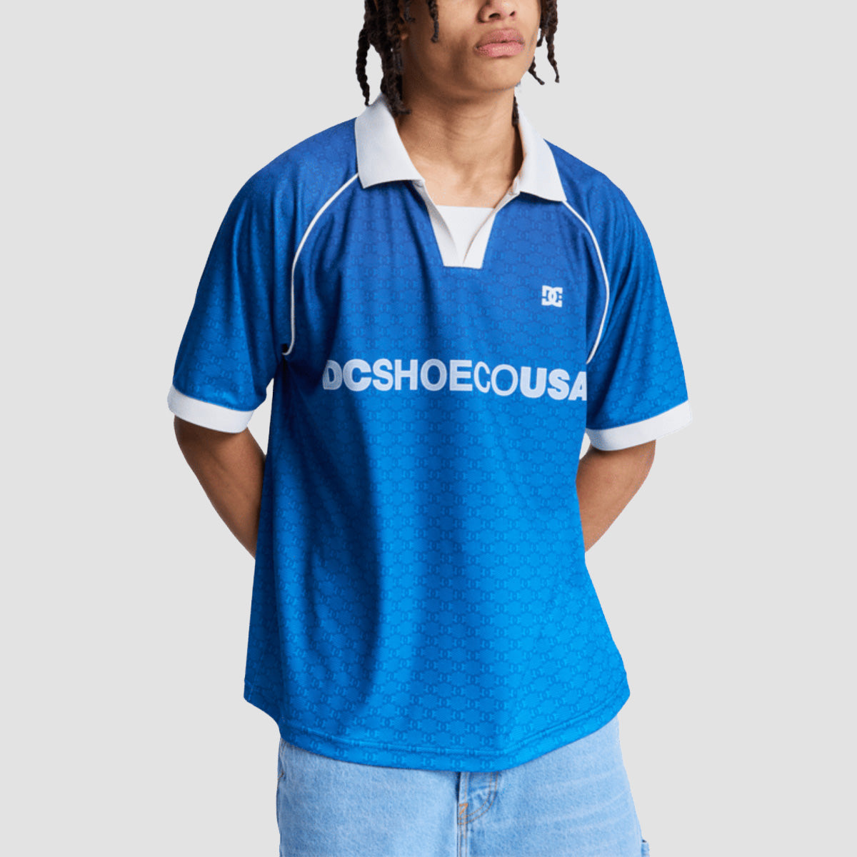 DC Soccer Jersey T-Shirt Estate Blue