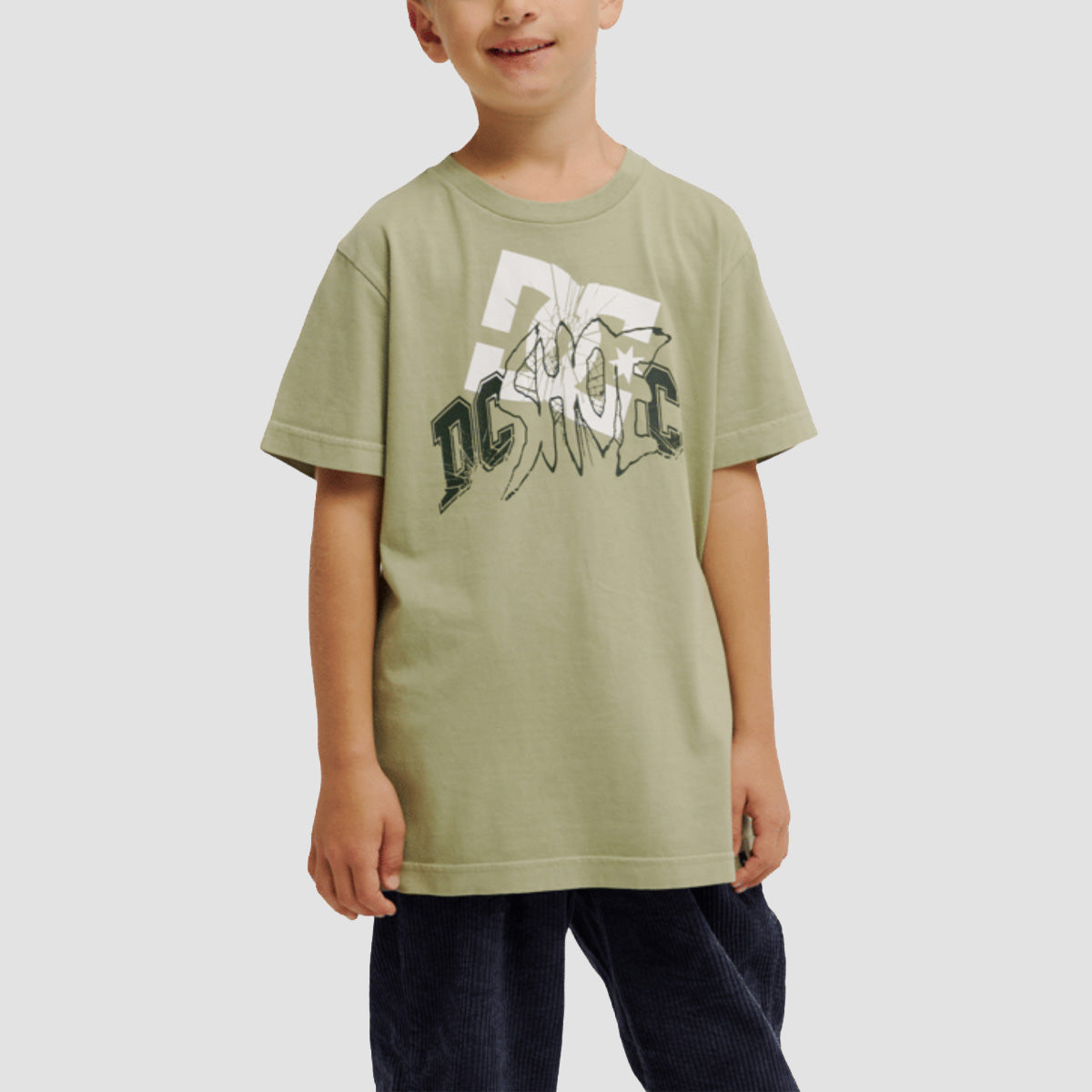 DC speratic T-Shirt Oil Green - Kids