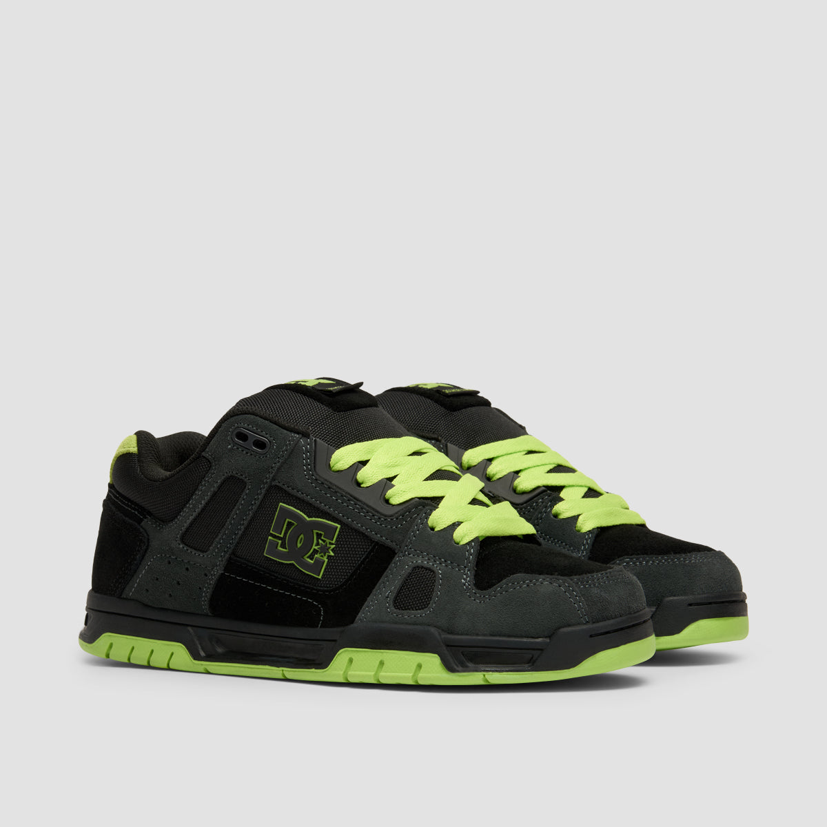 DC Stag Shoes - Black/Grey