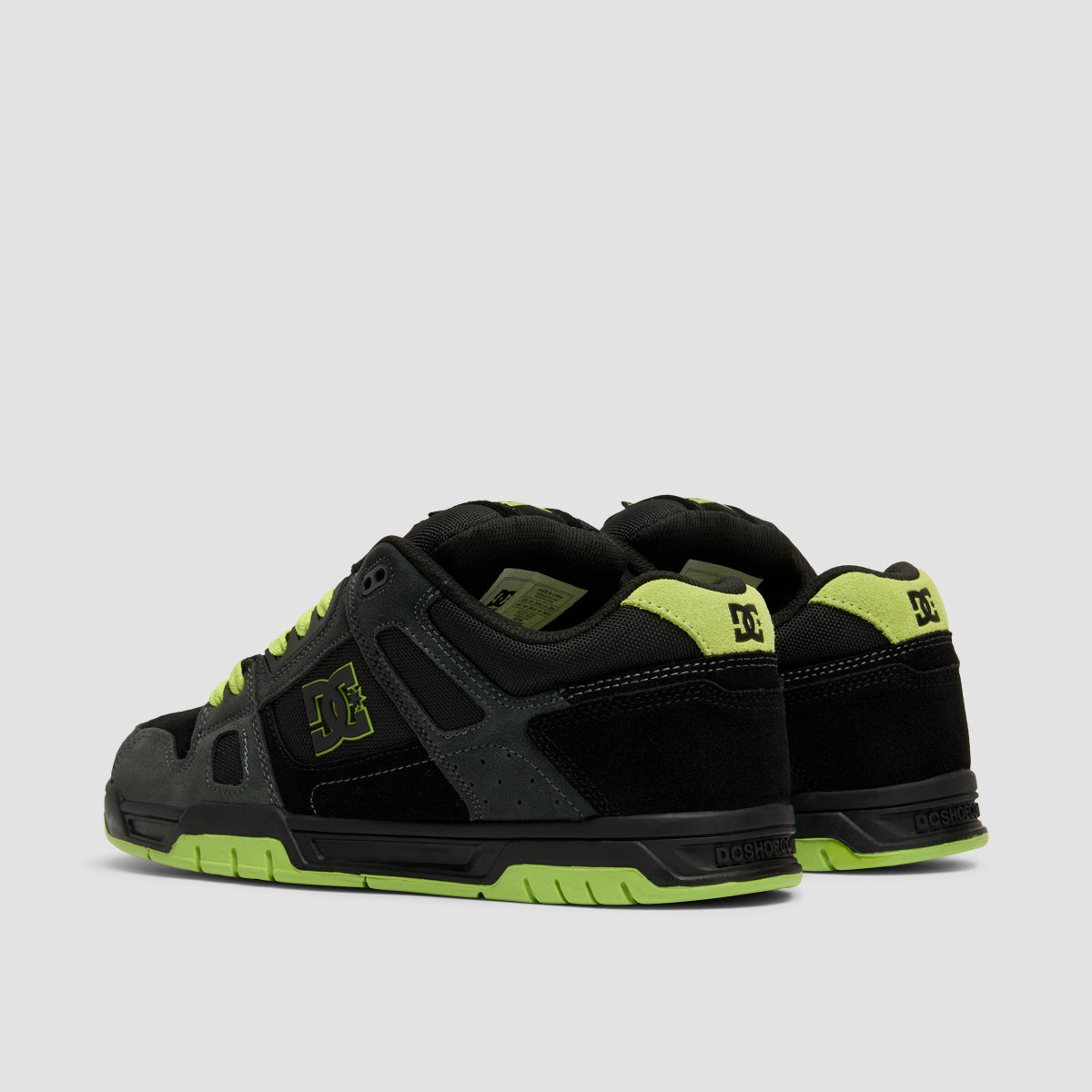 DC Stag Shoes - Black/Grey