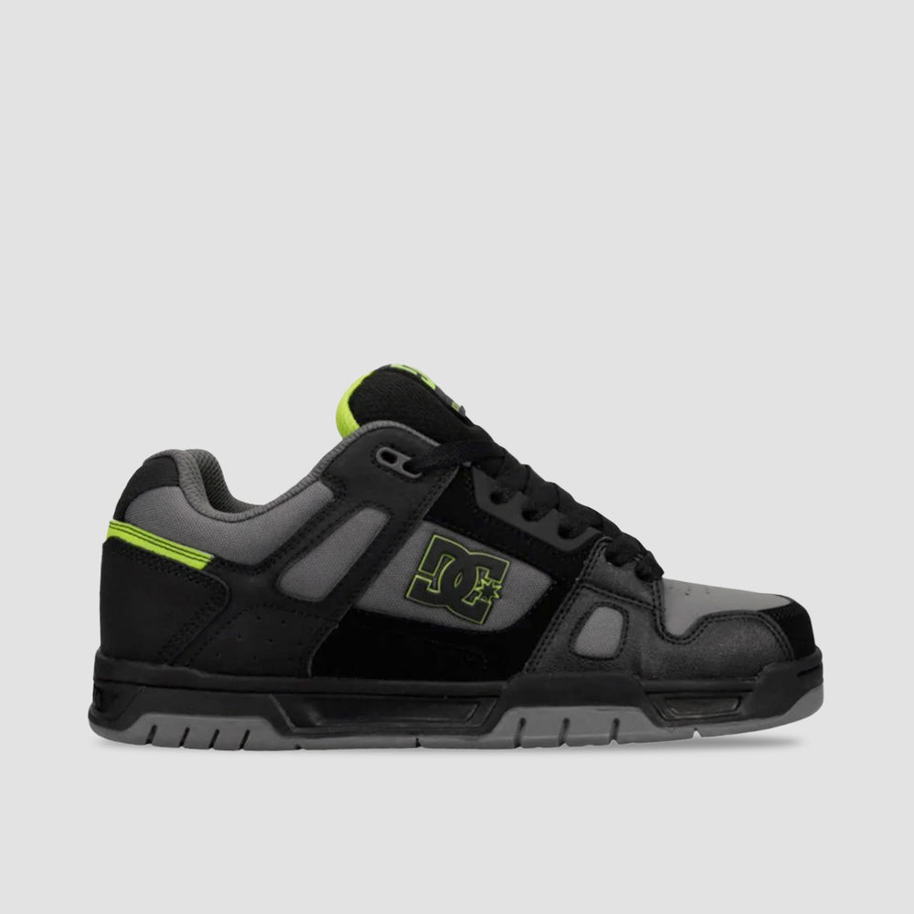 Foot Tag Dc DC Stag Shoes - Black/Lime
