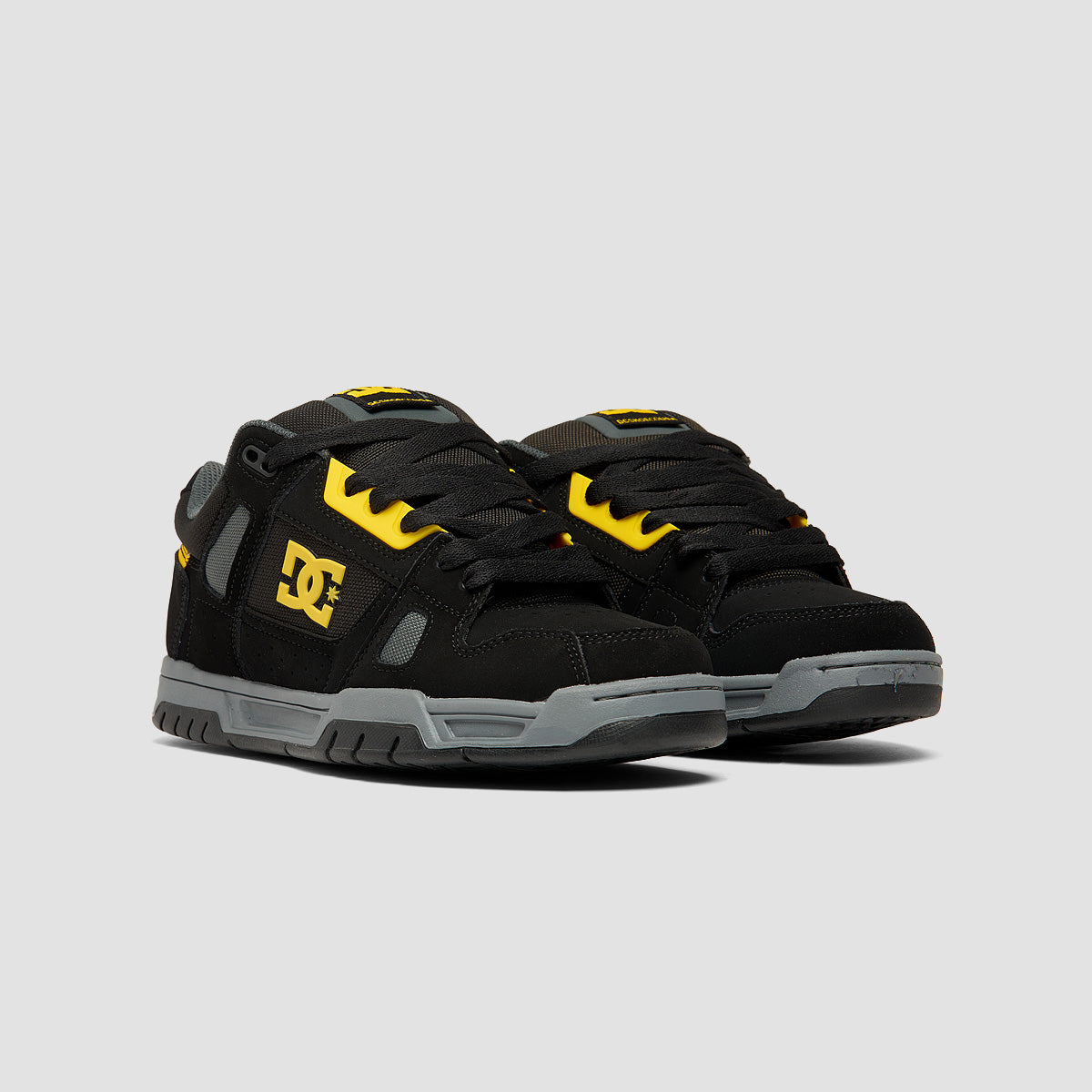 DC Stag Shoes - Black/Yellow