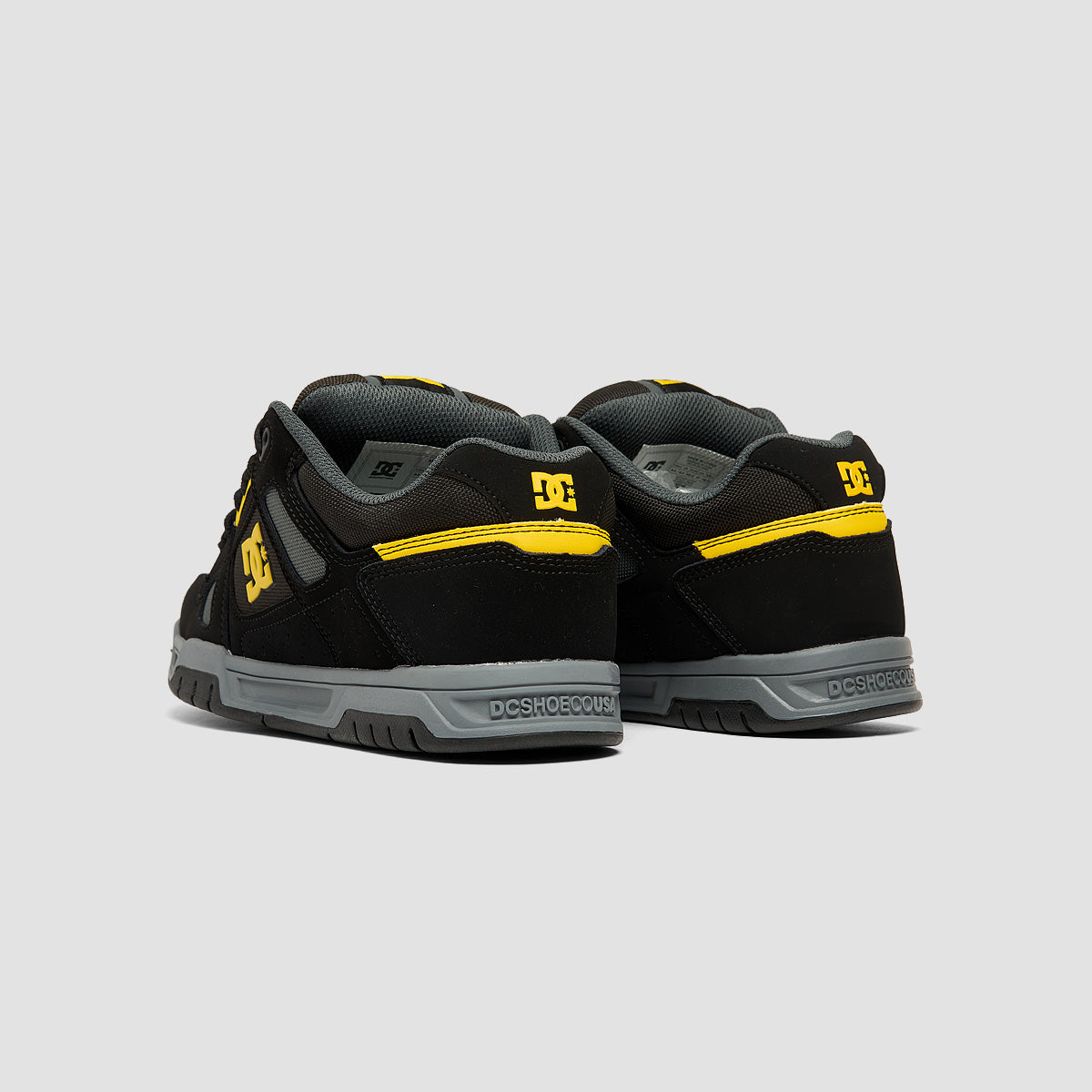 DC Stag Shoes - Black/Yellow