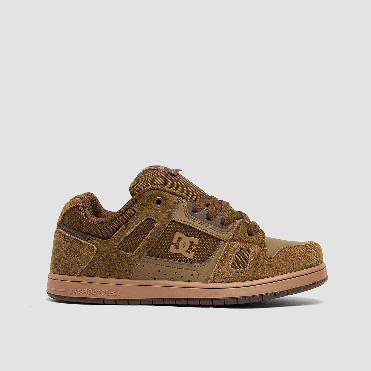 DC Stag Shoes - Brown/Gum - Kids