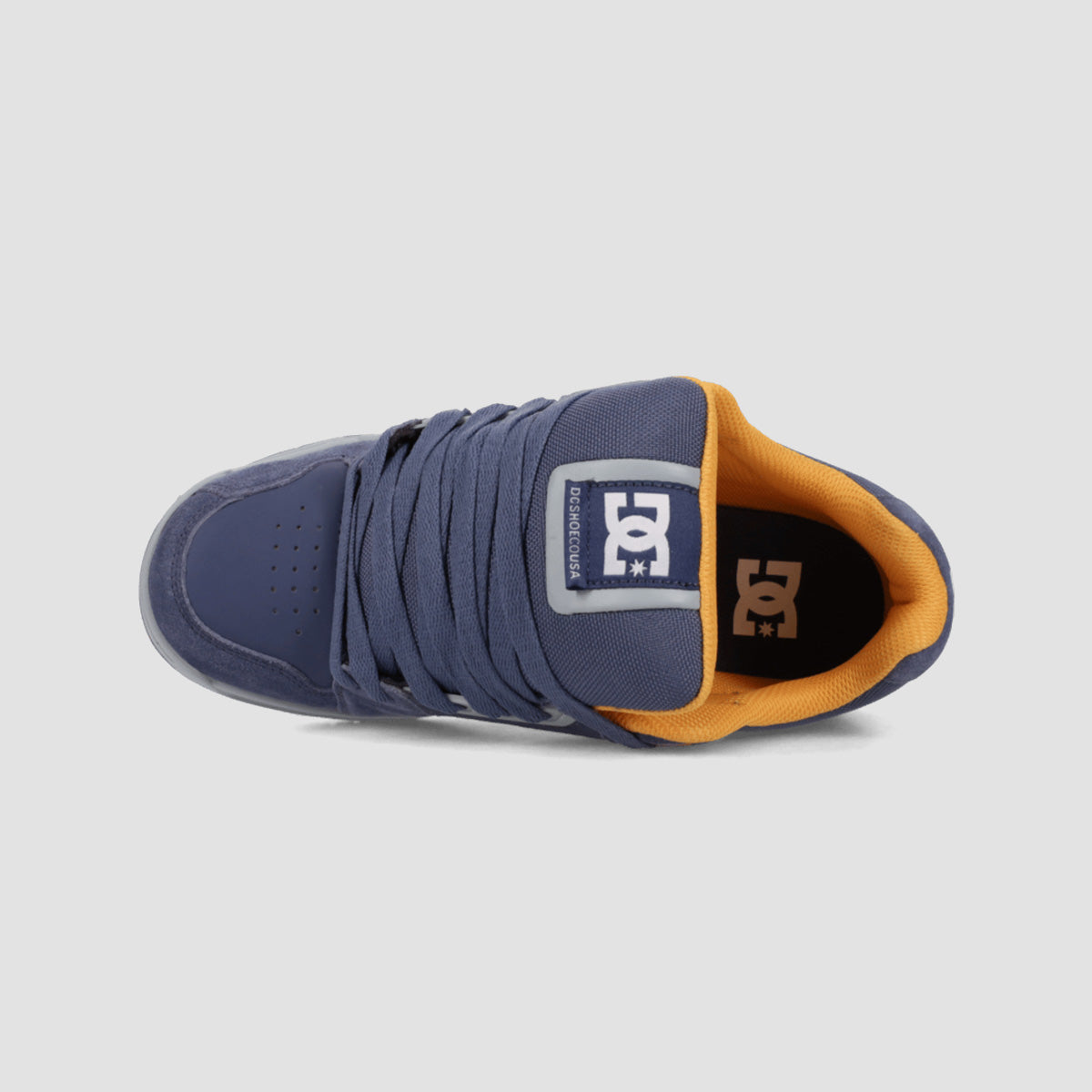 DC Stag Shoes - Navy/Grey/Orange