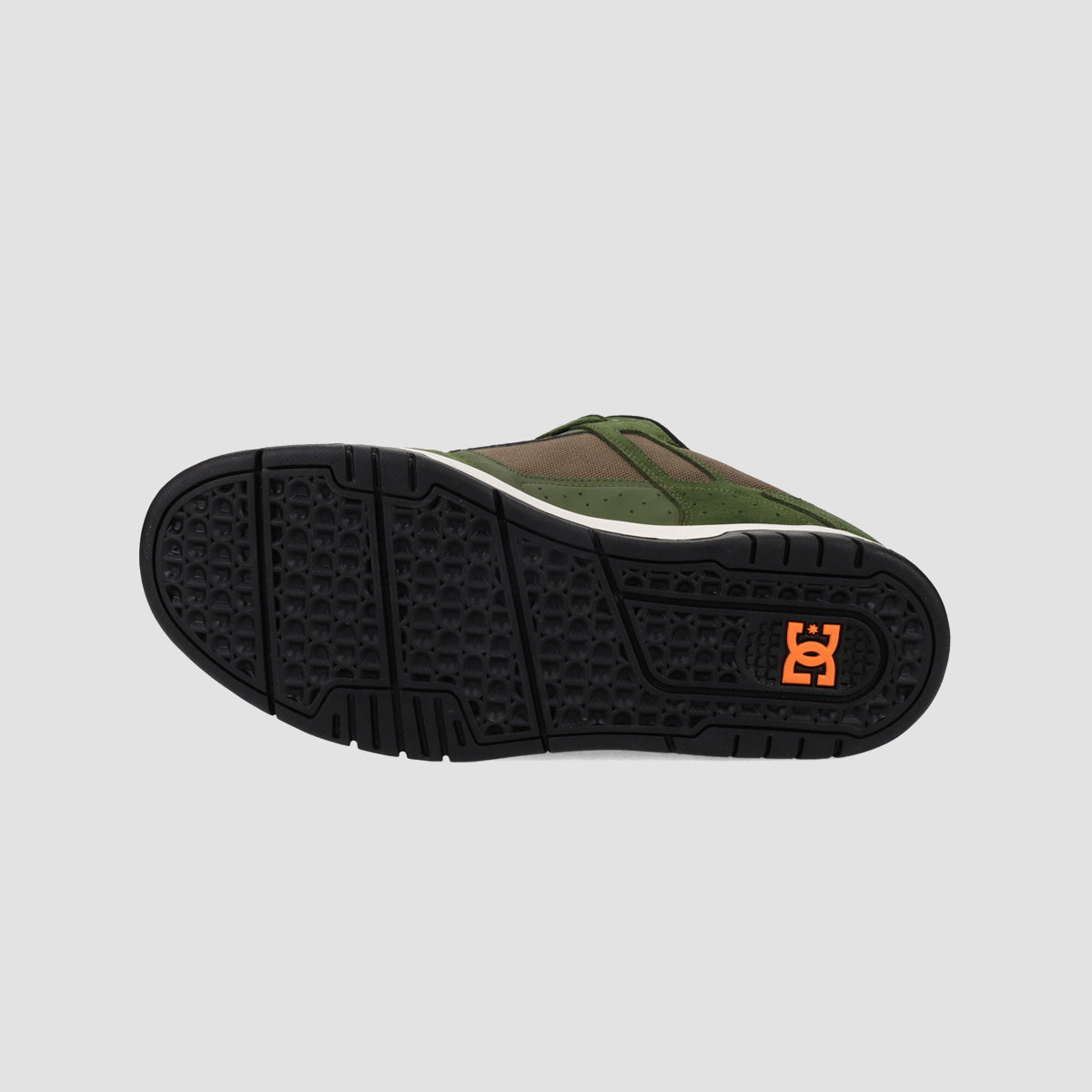 DC Stag Shoes - Olive/Offwhite
