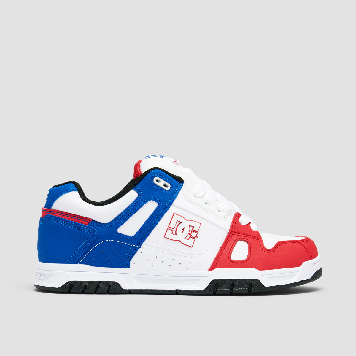 DC Stag Shoes - Red/White/Blue