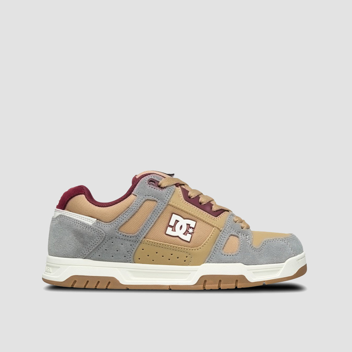 DC Stag Shoes - Tan/Offwhite