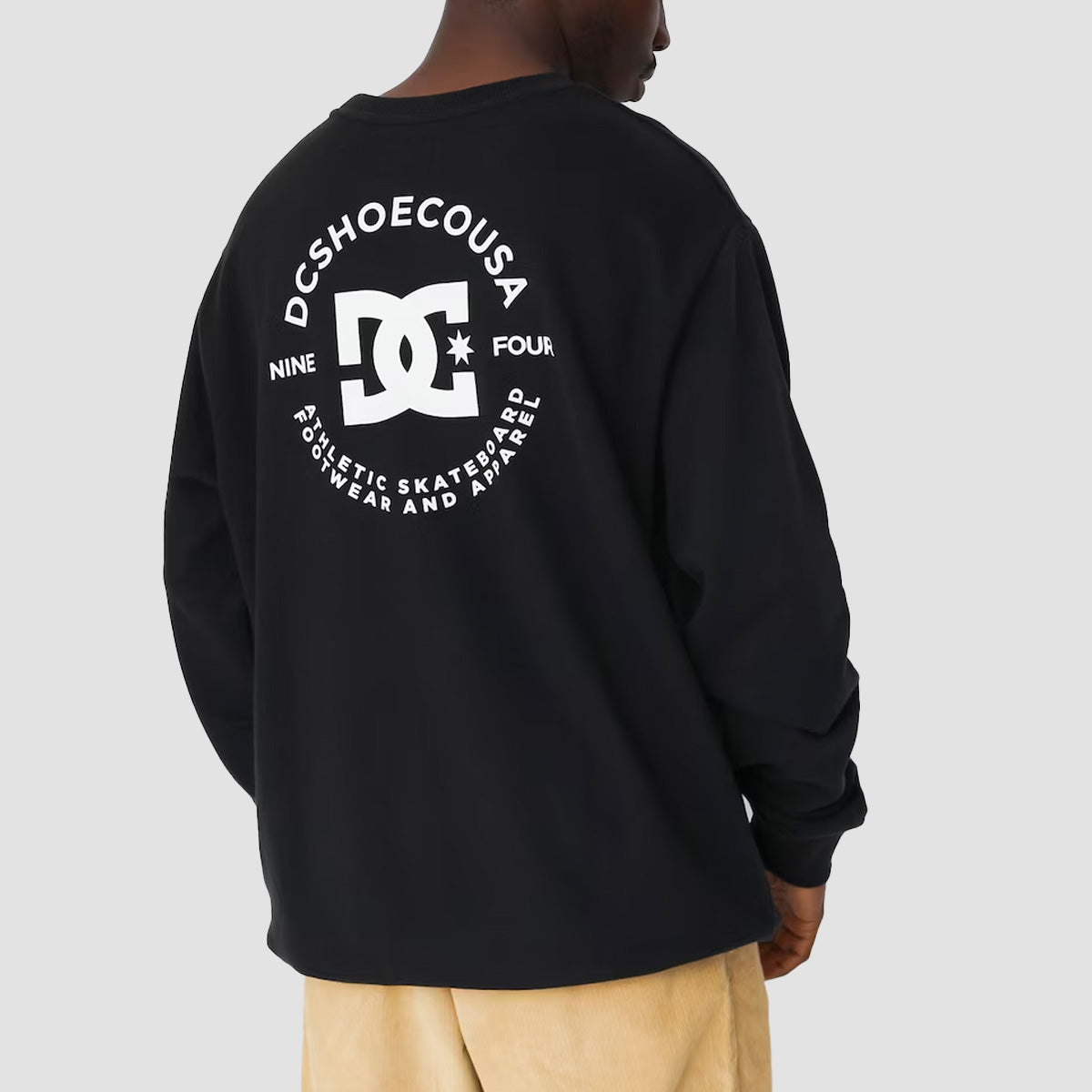 DC Star Pilot FB Crew Sweat Black