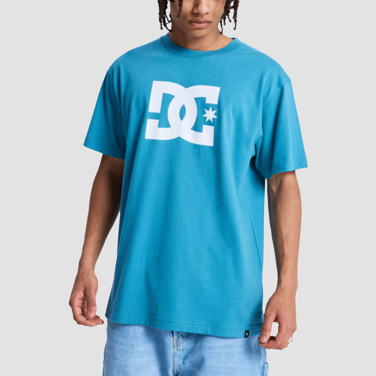 DC Star T-Shirt Storm Blue