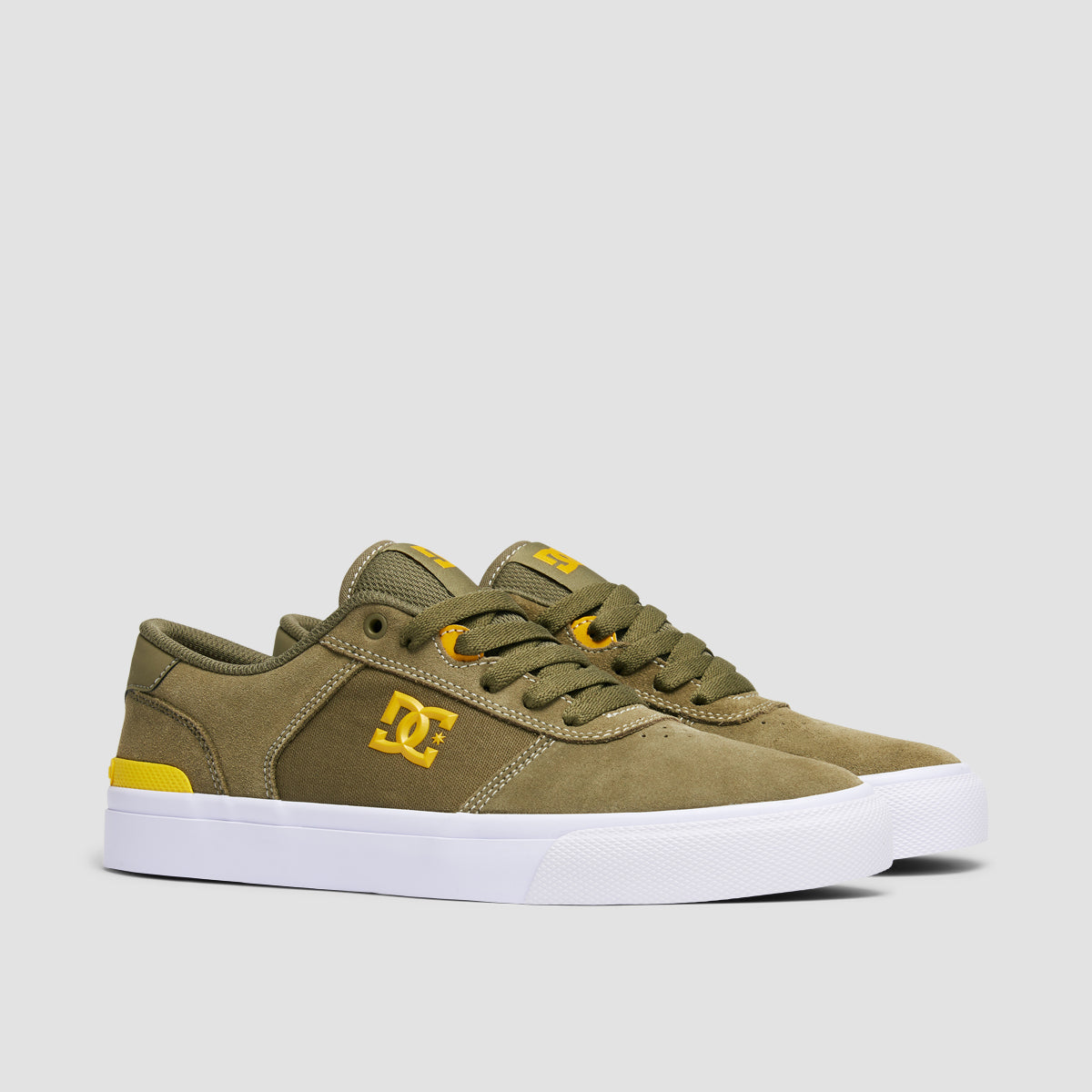 DC Teknic S Shoes - Army/Olive