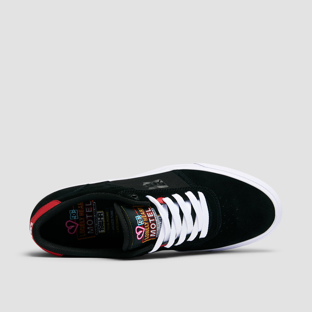 DC Teknic Shoes - Black/Red