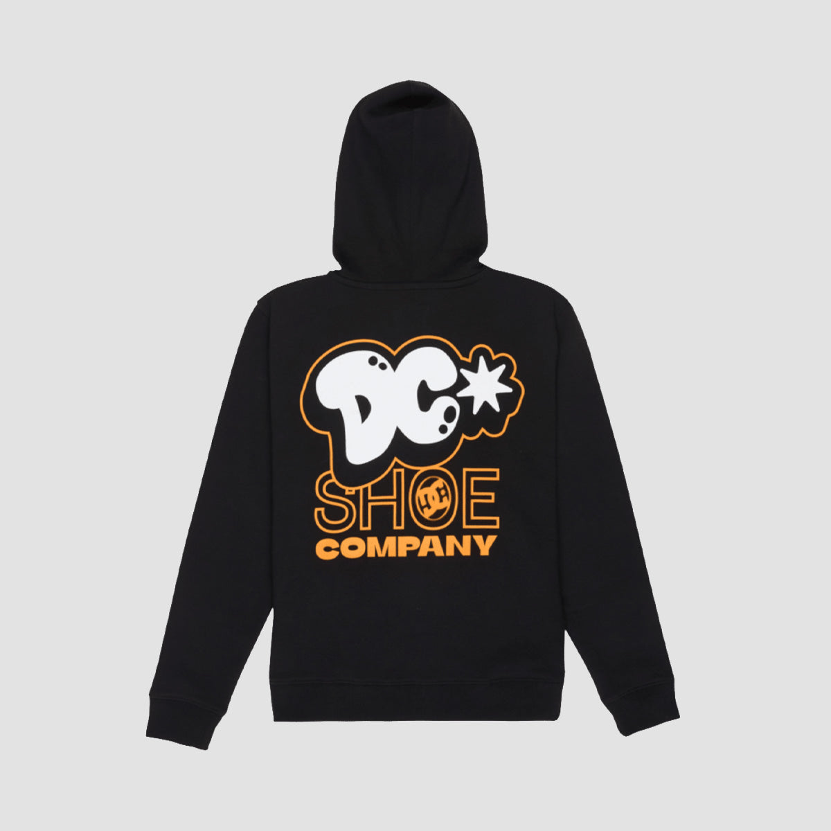 DC Throw Up Zip Hoodie Black - Kids