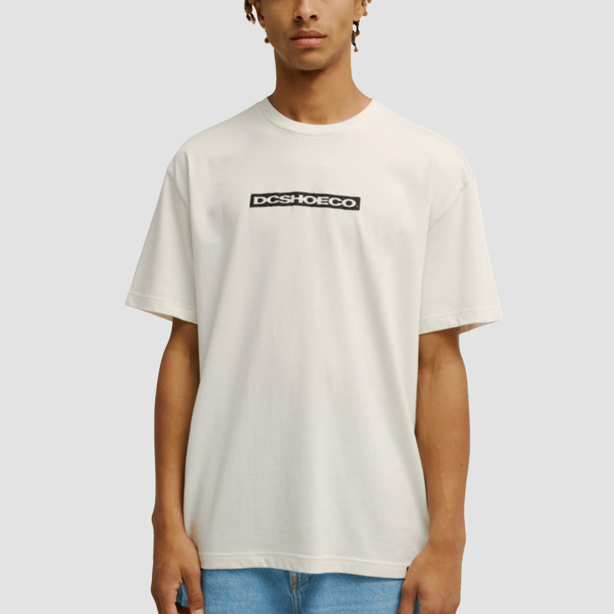 DC Tire Job T-Shirt Lily White