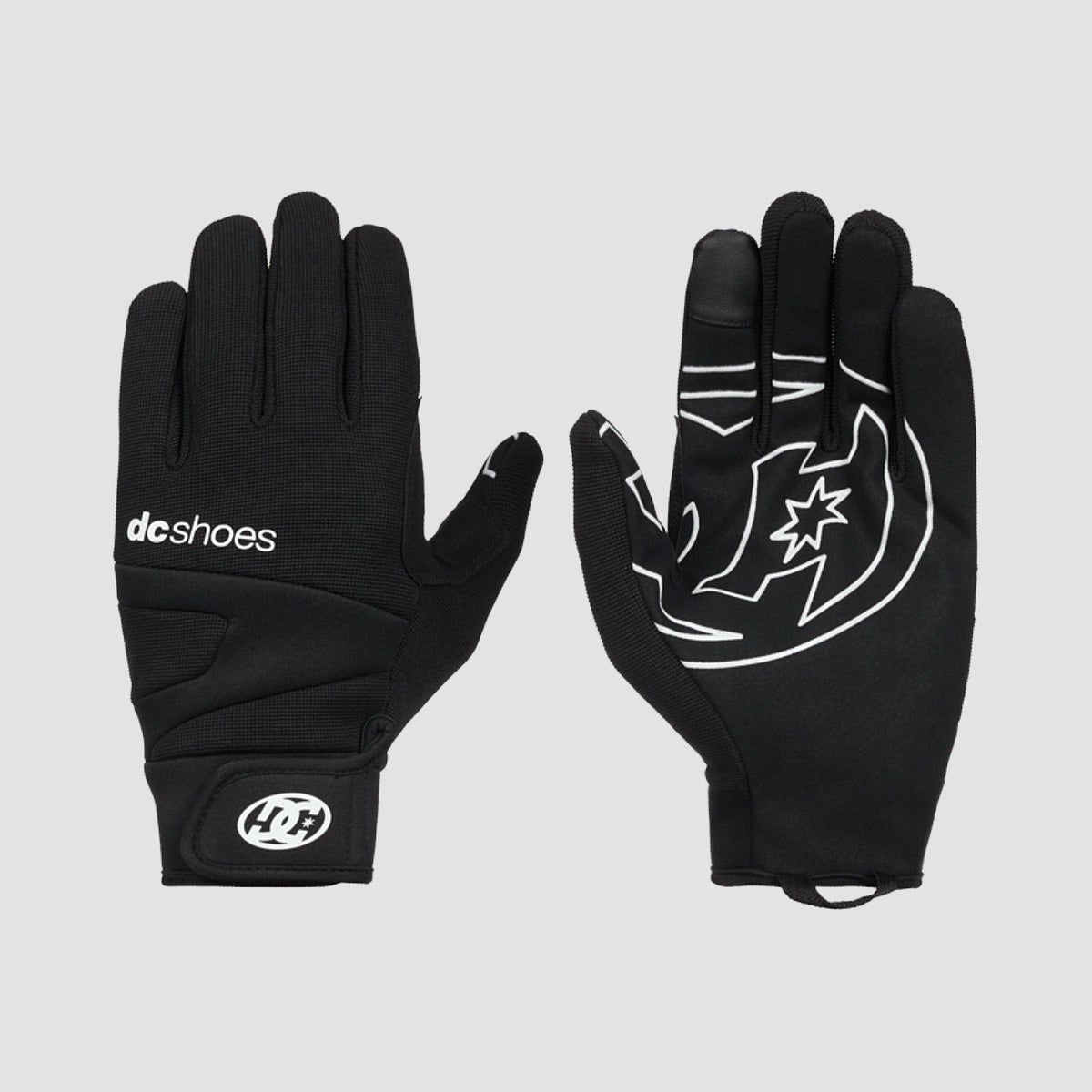 DC Trackstar Park Snow Gloves Black
