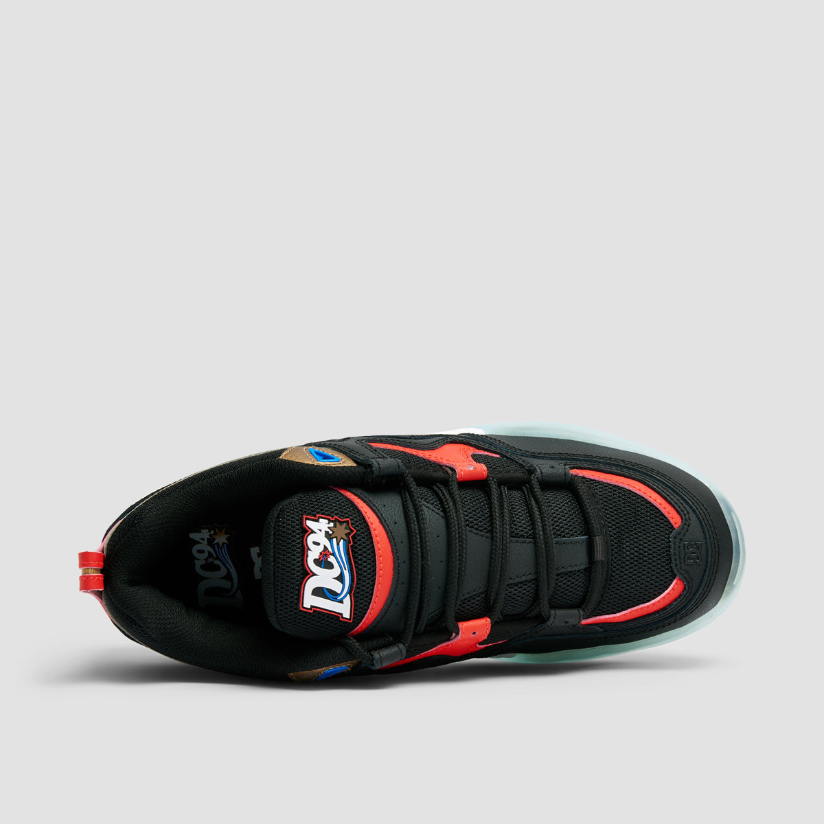 DC Truth OG Shoes - Black/Red/Blue