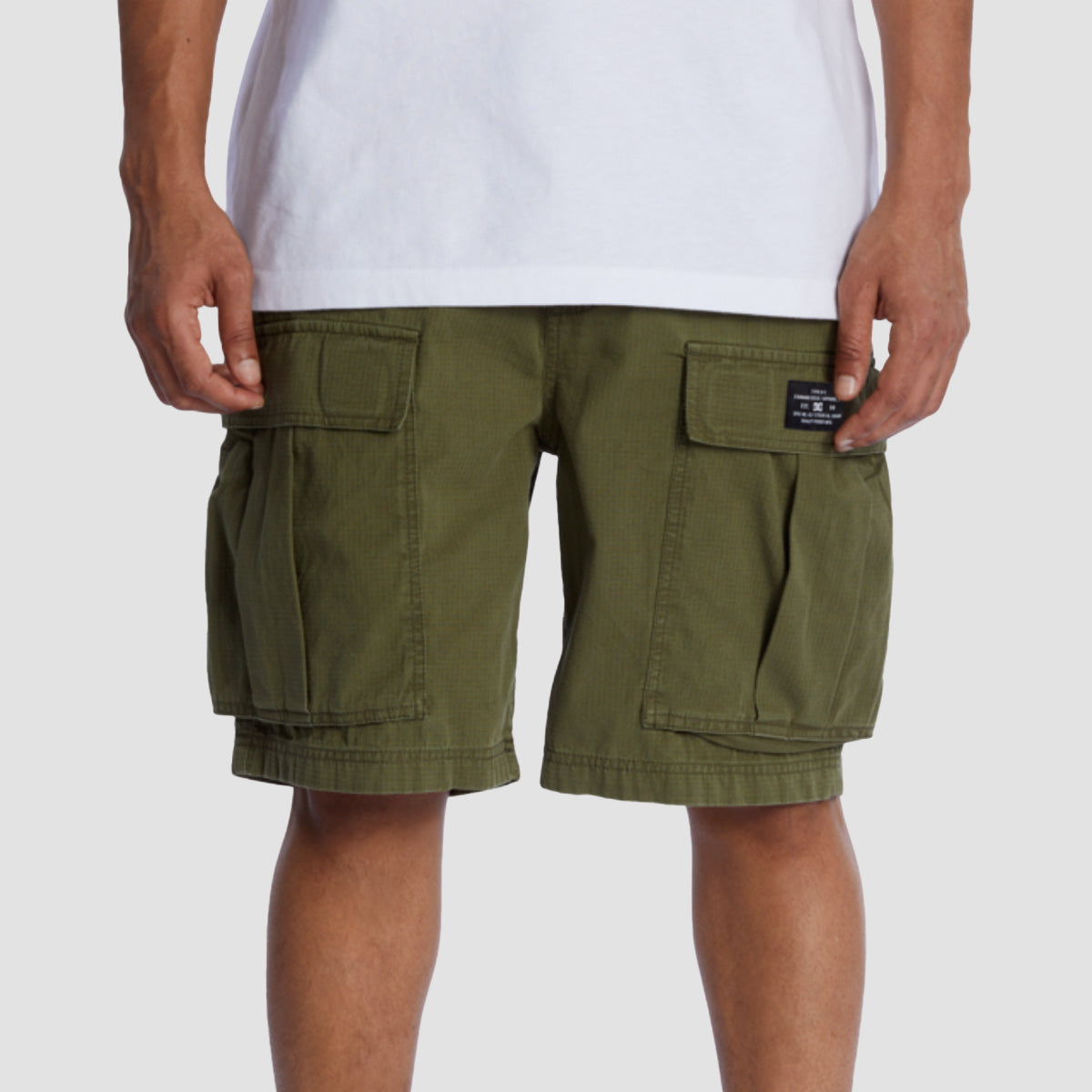 DC Tundra Ripstop Cargo Shorts Ivy Green