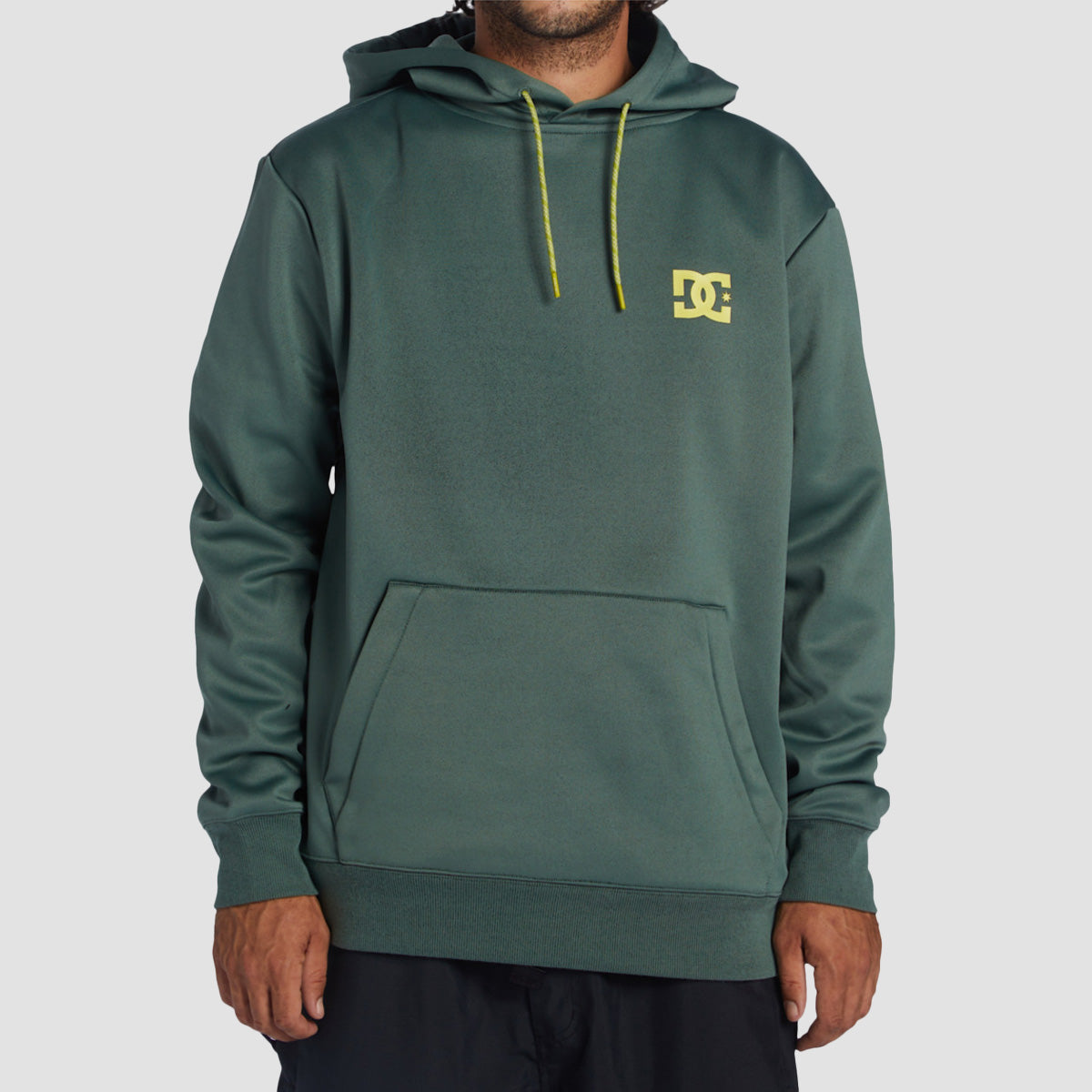 DC Twisted Snow Pullover Hood Dark Forest