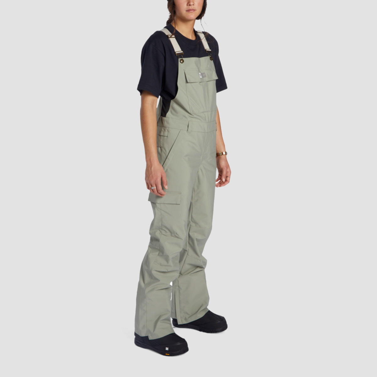 DC Valiant Bib Snow Pants Shadow - Womens