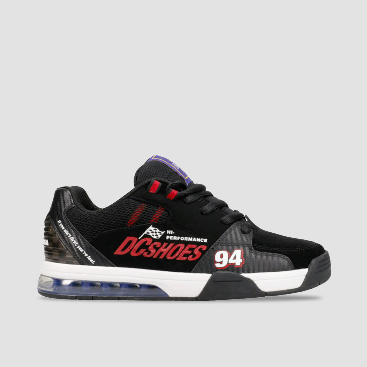 DC Versatile LE Shoes - Black/Black/Red