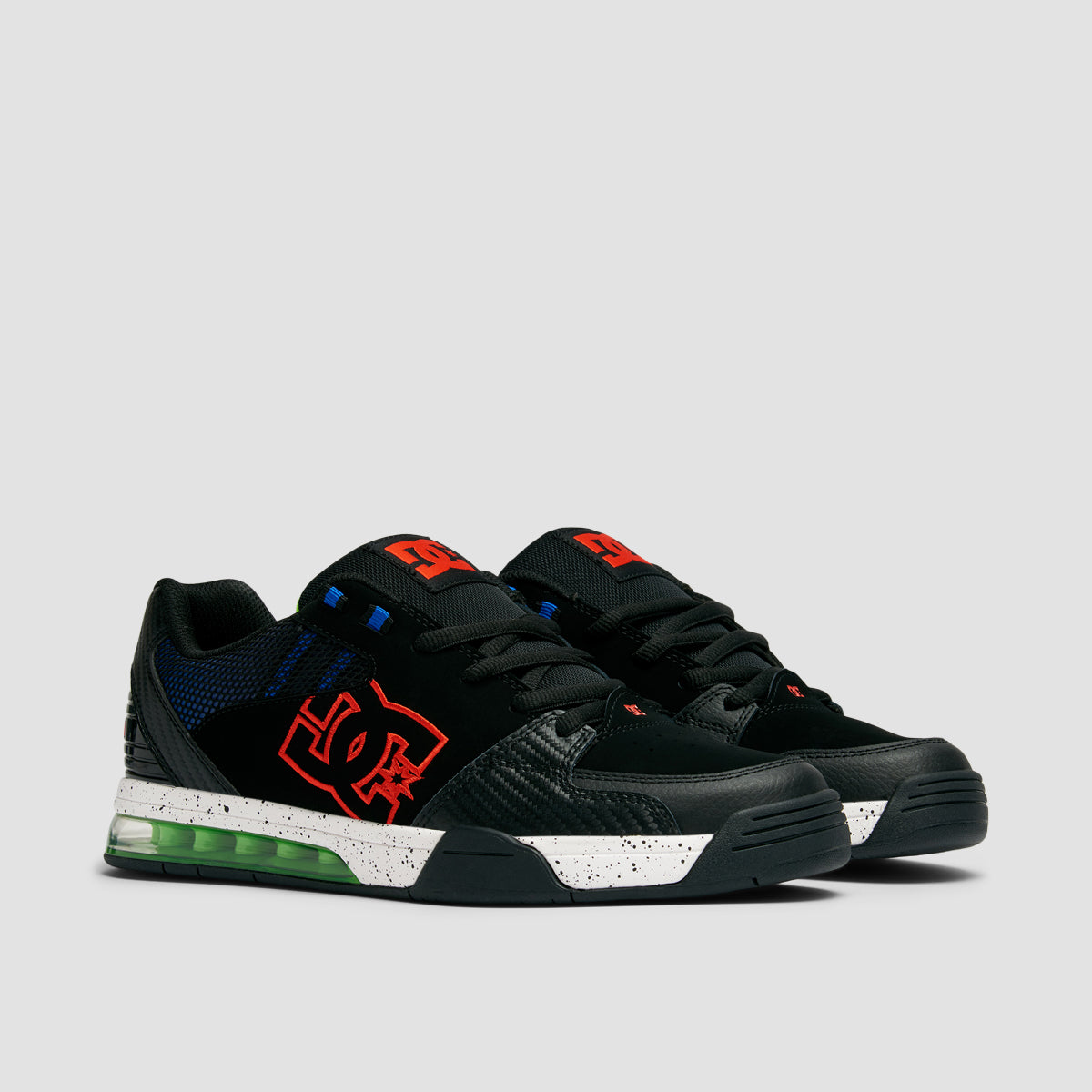 DC Versatile LE Shoes - Black/Red/Blue