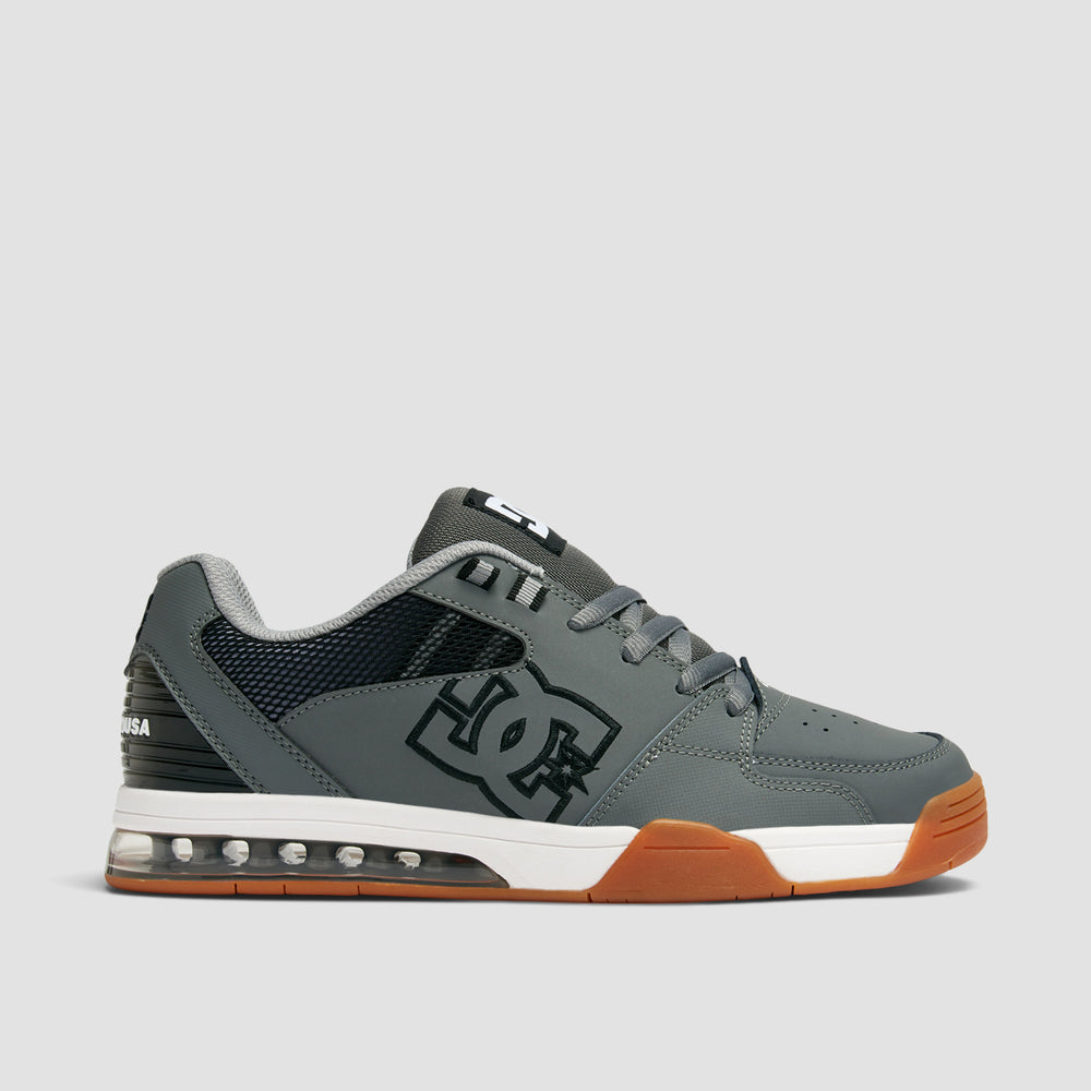 Dynamic Dc Gray DC Versatile Shoes - Grey/Grey/White