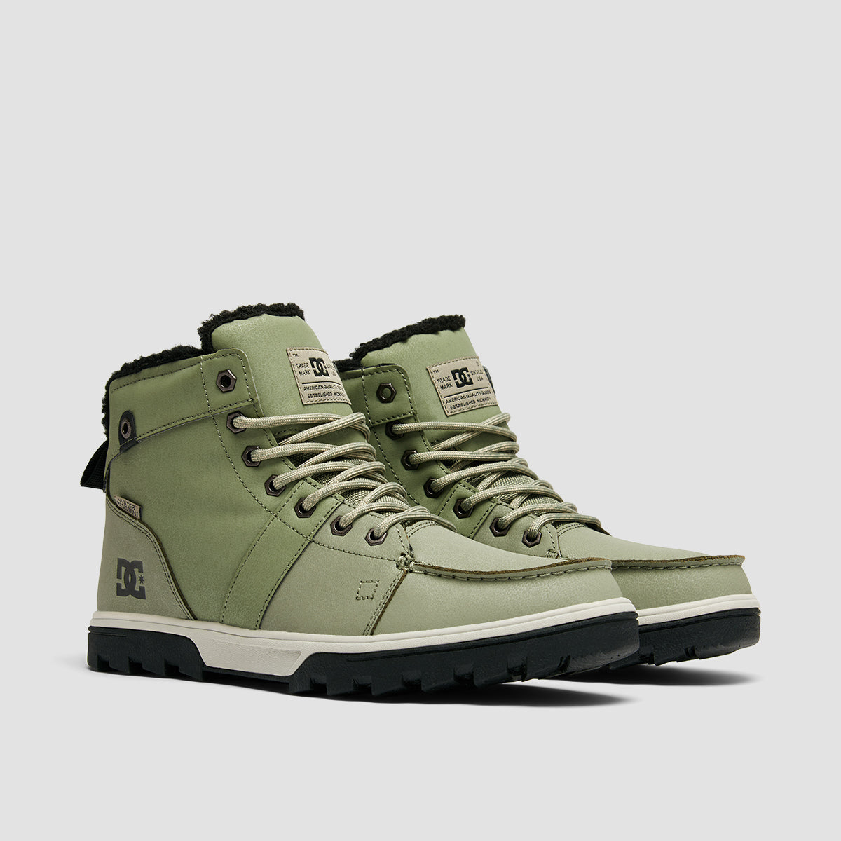 DC Woodland Boots - Army/Olive