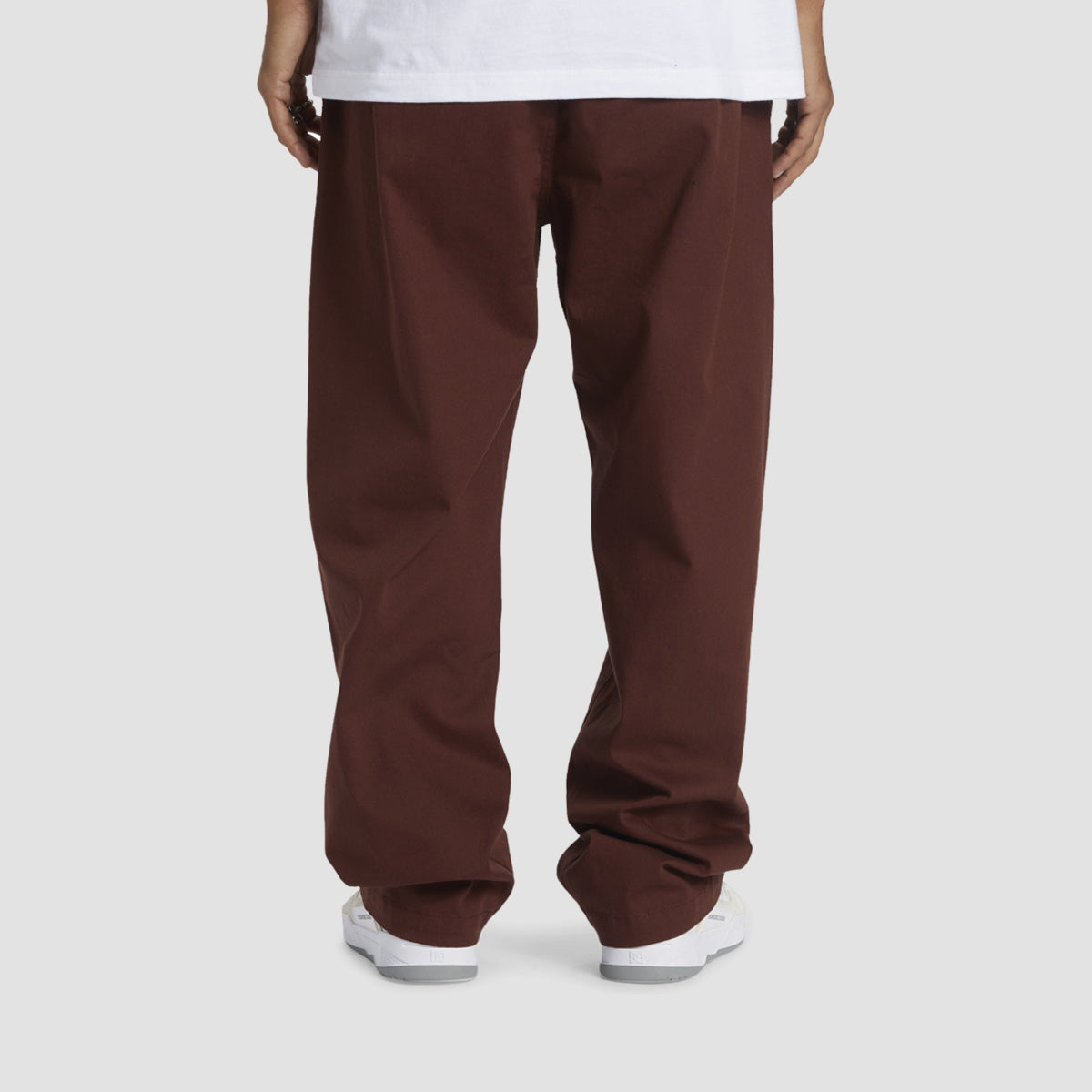 DC Worker Baggy Chino Pants Chocolate