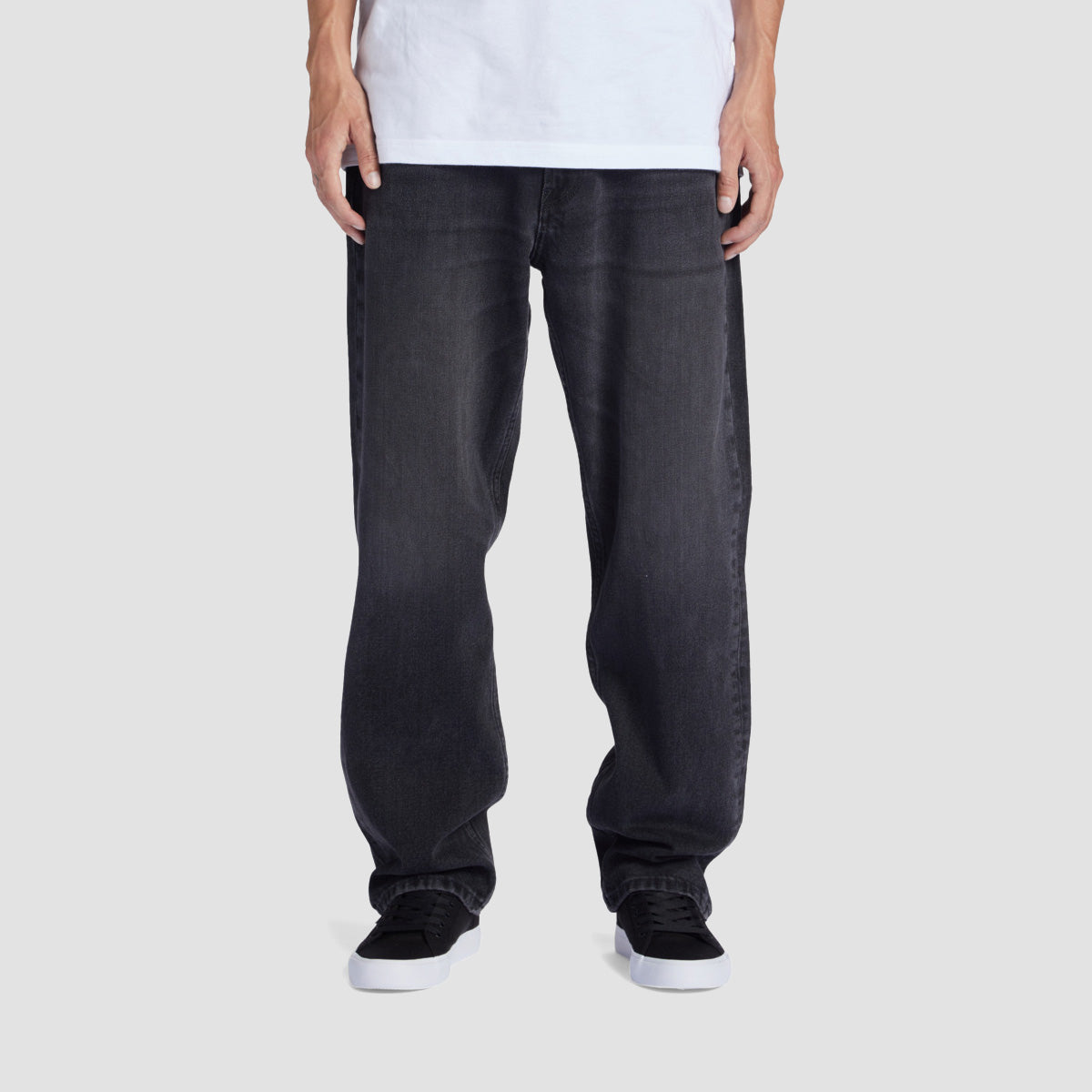 DC Worker Relaxed Fit Jeans Black Denim