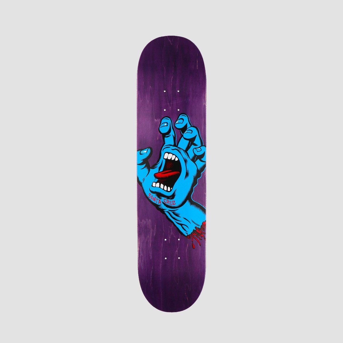 Santa Cruz Screaming Hand Skateboard Deck Multi - 8.38"