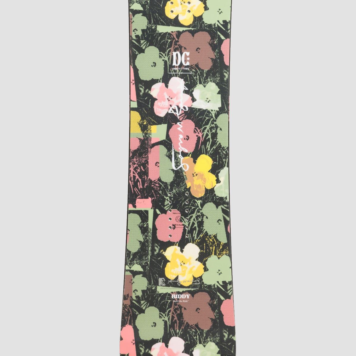 DC x Andy Warhol Biddy Snowboard In Bloom 152cm - Womens