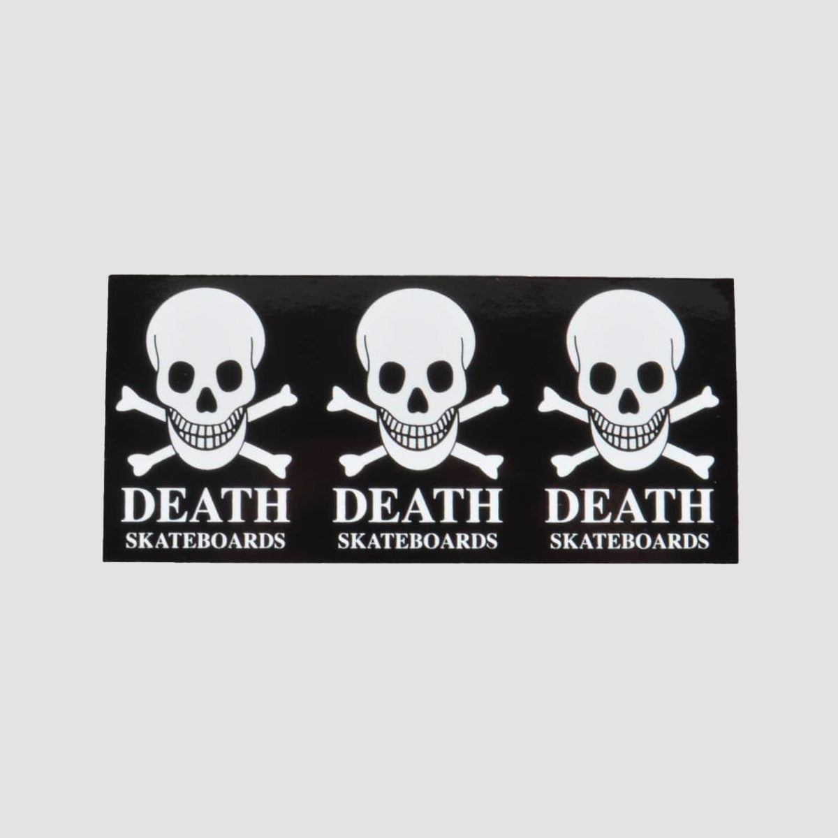 Death 3 OG Skulls Sticker 120x55mm