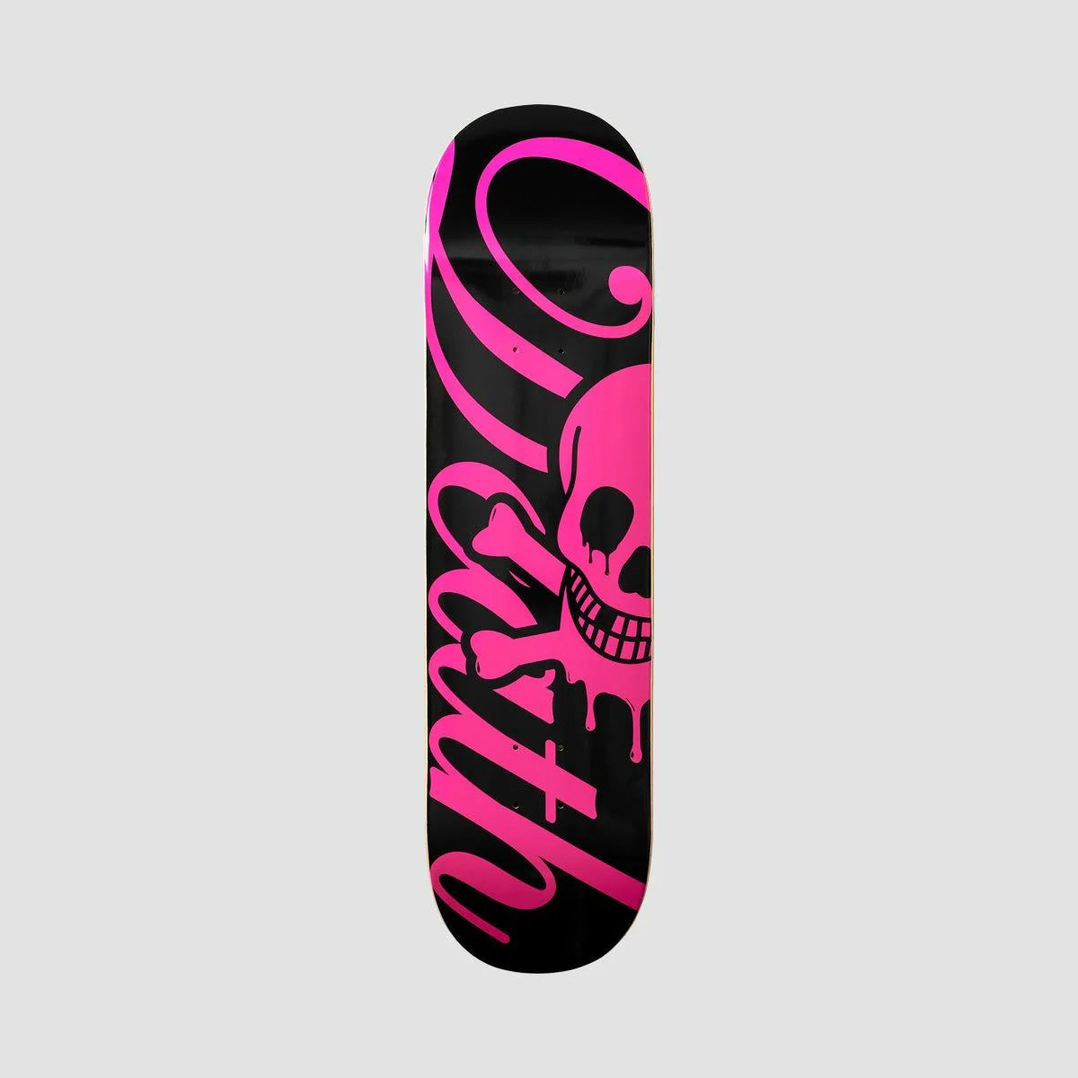 Death Script Popsicle² Shape Skateboard Deck Black/Pink - 8"