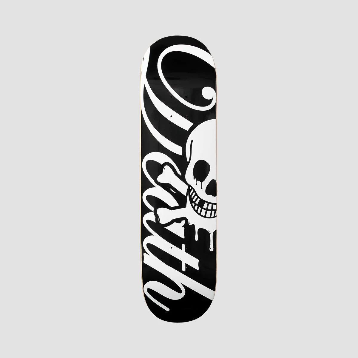 Death Script Popsicle² Shape Skateboard Deck Black/White - 7.75"