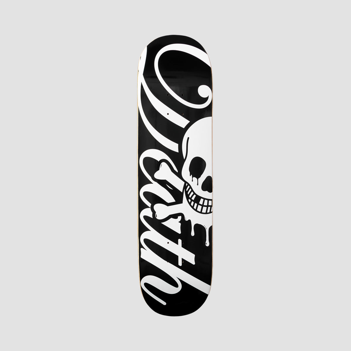 Death Script Popsicle² Shape Skateboard Deck Black/White - 8.25"