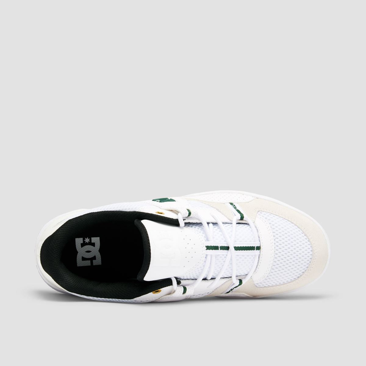 DC Construct Shoes - White/Black/Green