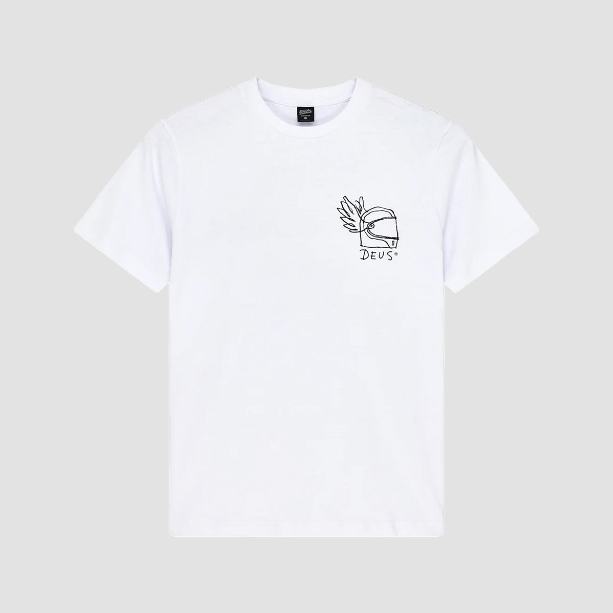 Deus Harajuku Helmet T-Shirt White