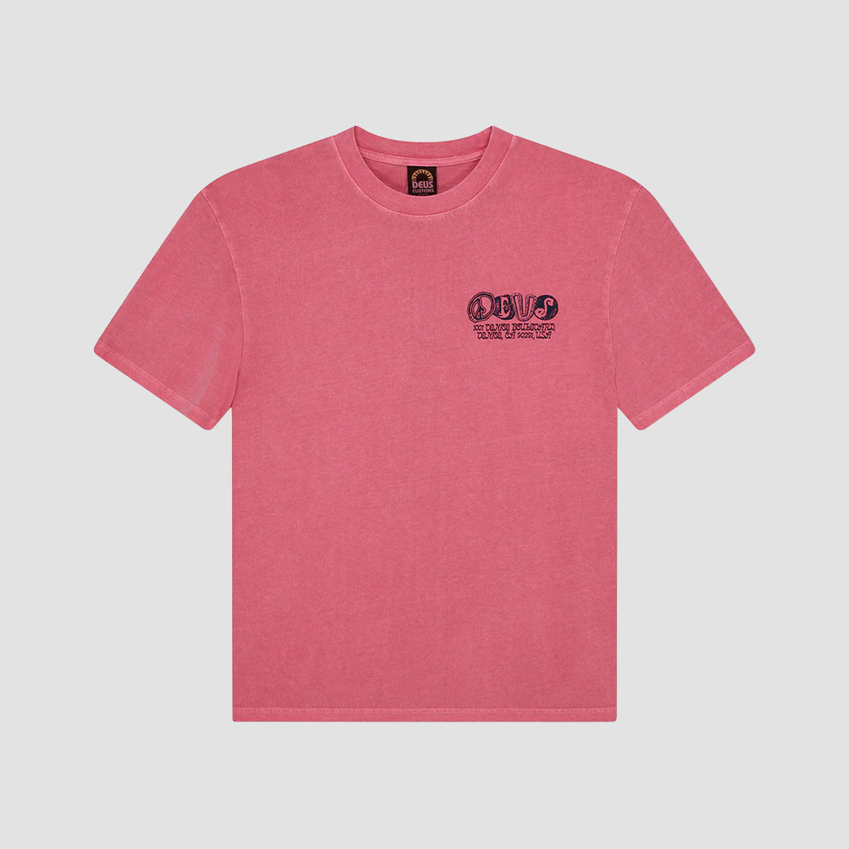 Deus Labyrinth T-Shirt Raspberry