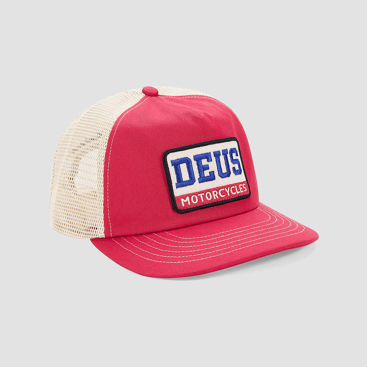 Deus Malden Trucker Cap Melon Red