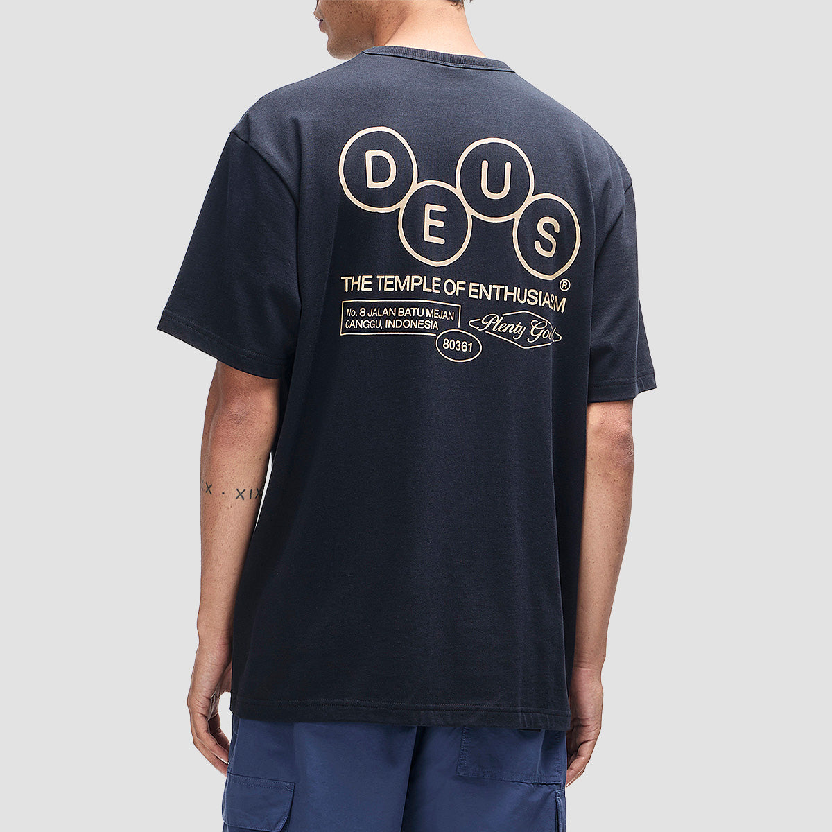 Deus Mechanism T-Shirt Black