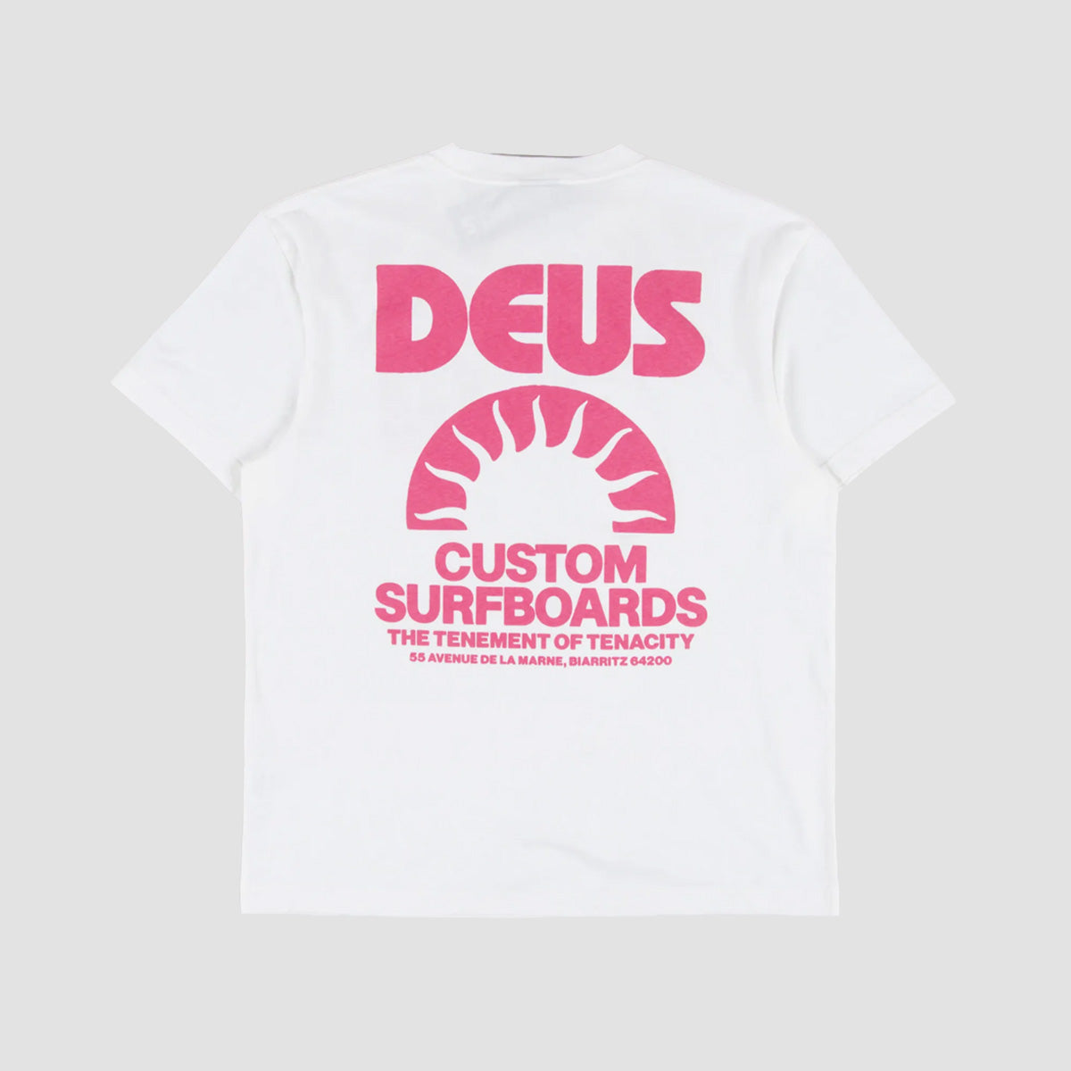 Deus Melodies T-Shirt Vintage White