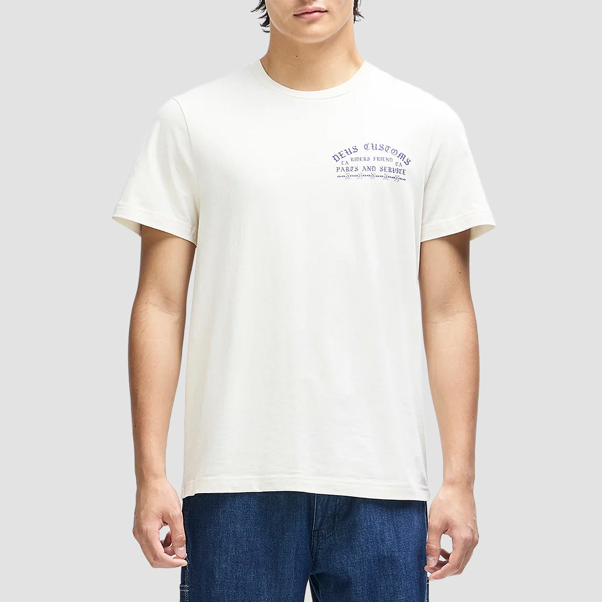 Deus Unchained T-Shirt Vintage White