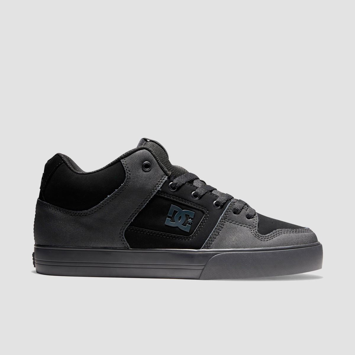 DC Pure Mid Shoes - Black/Black/Gum