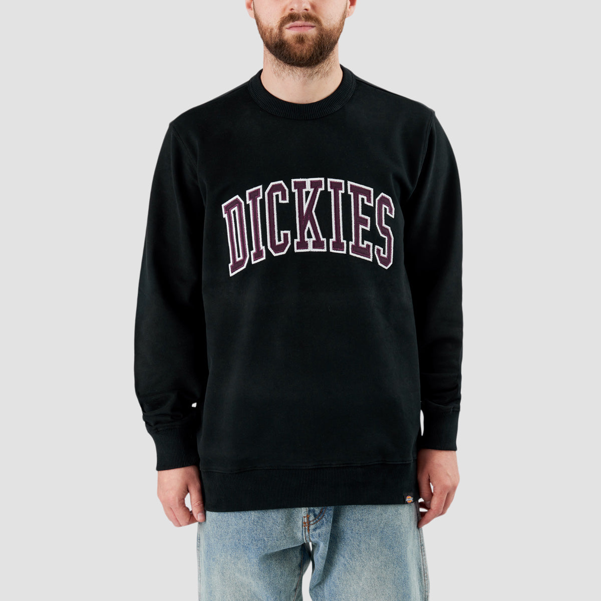 Dickies Aitkin Sweatshirt Black/Plum Perfect