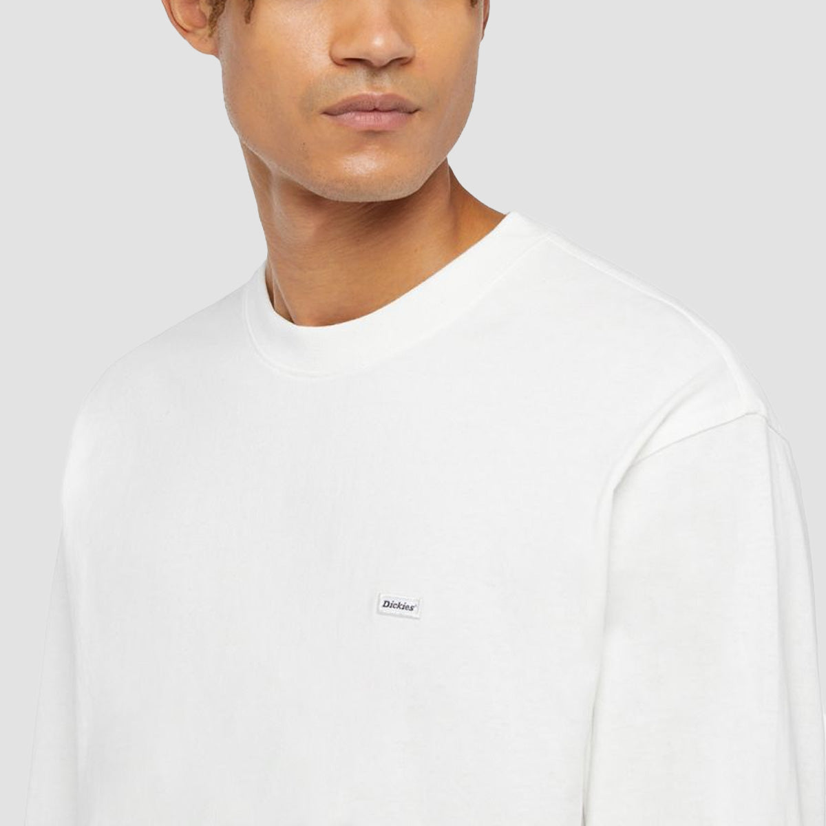 Dickies Clancy Heavyweight Longsleeve T-Shirt White