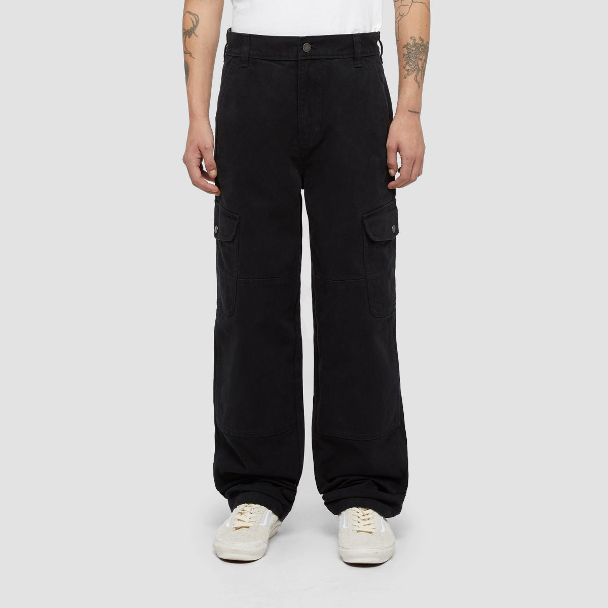 Dickies Duck Canvas Cargo Pants Black