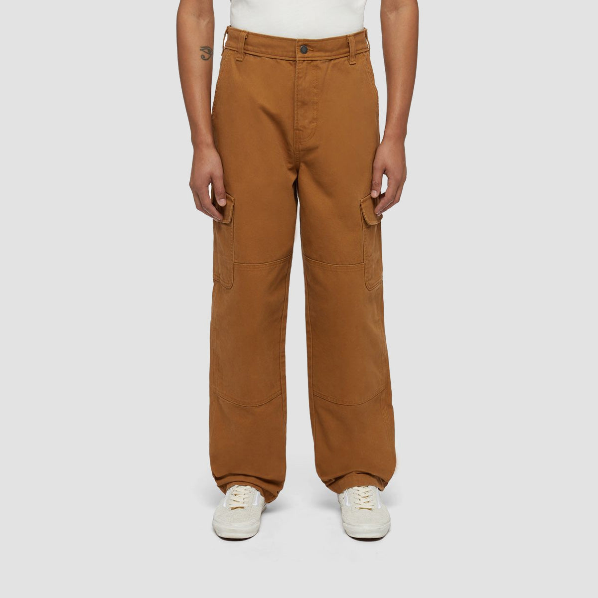 Dickies Duck Canvas Cargo Pants Brown Duck