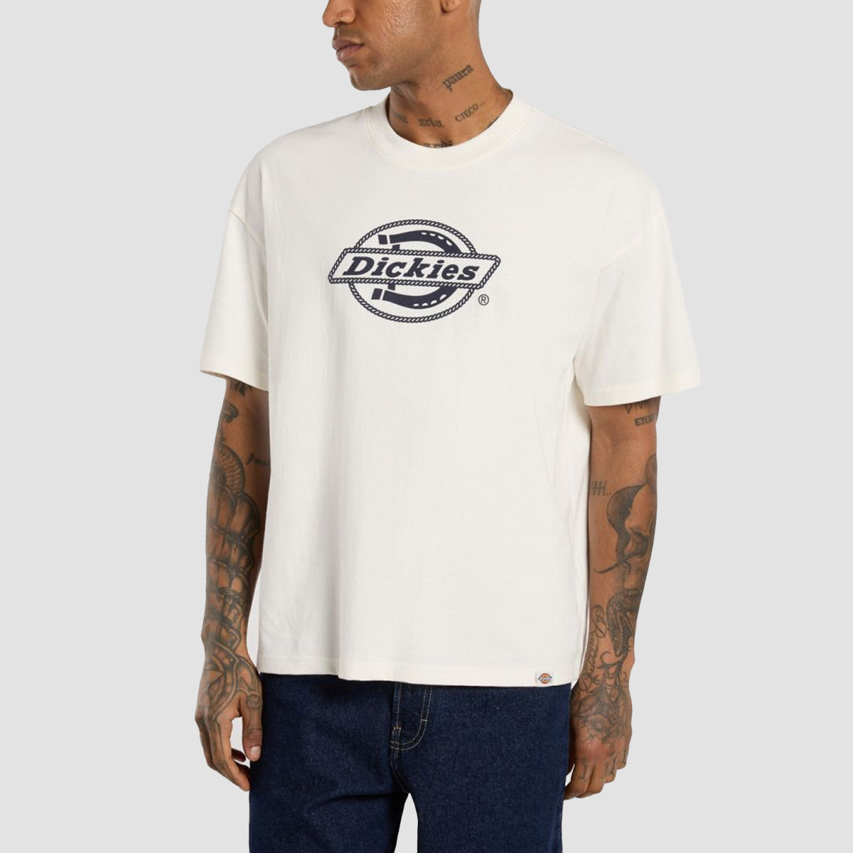 Dickies Forth Shaw T-Shirt Egret