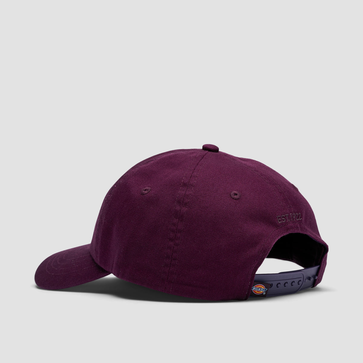 Dickies Hardwick 6 Panel Logo Cap Plum Perfect