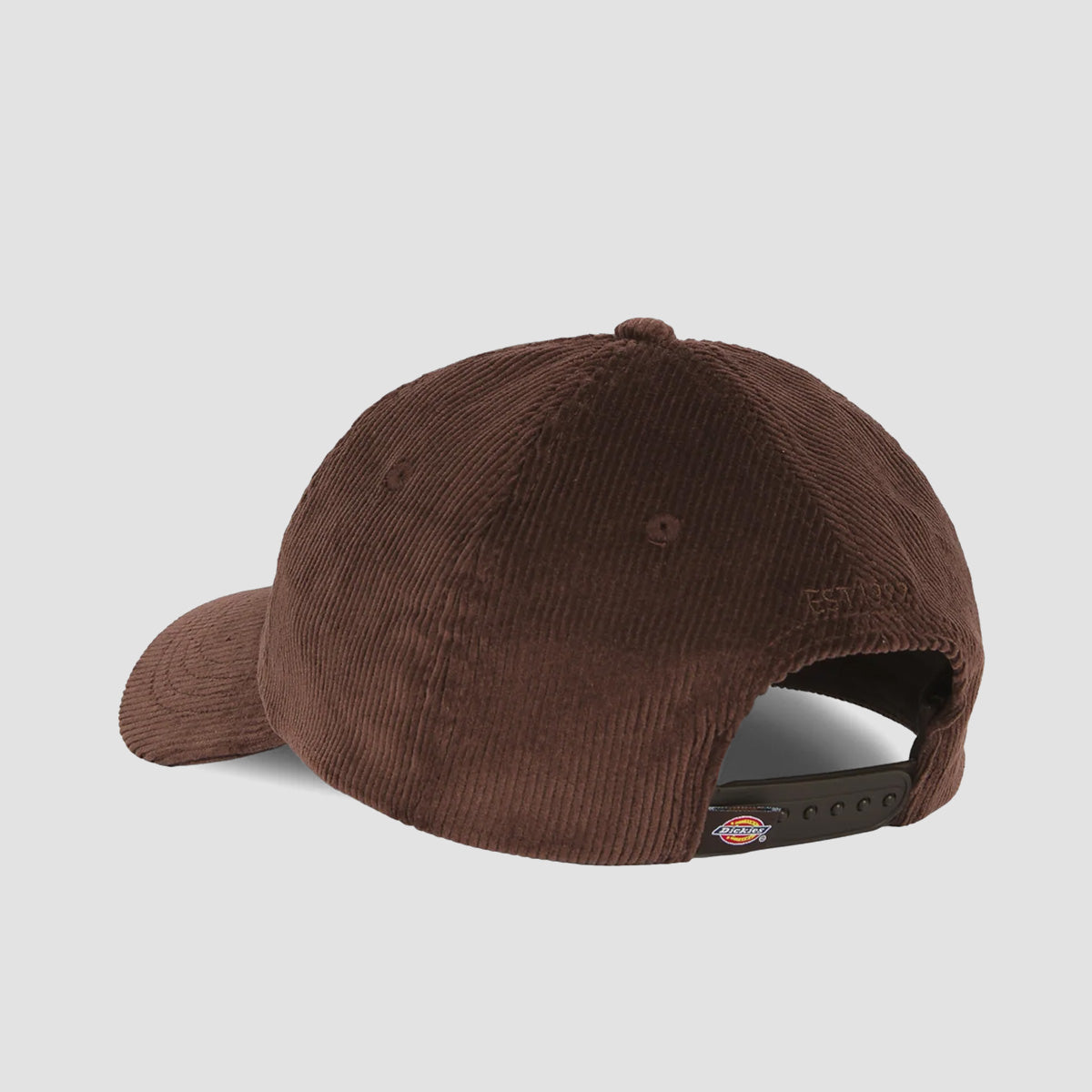 Dickies Hardwick Corduroy Cap Chocolate Brown